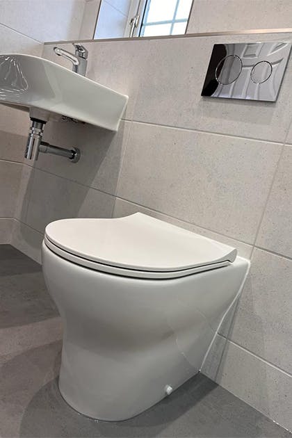 New bathroom installed